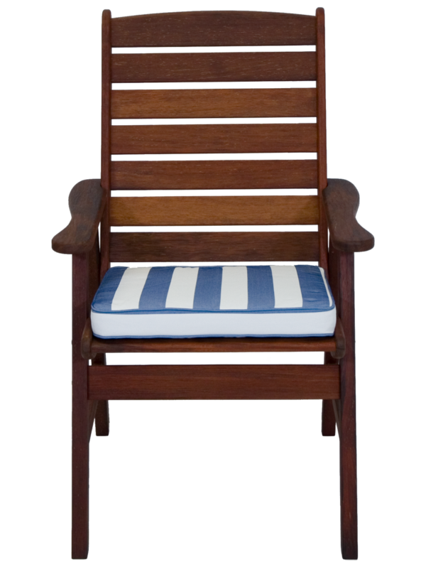 Base Cushion Sunproof Blue Stripe